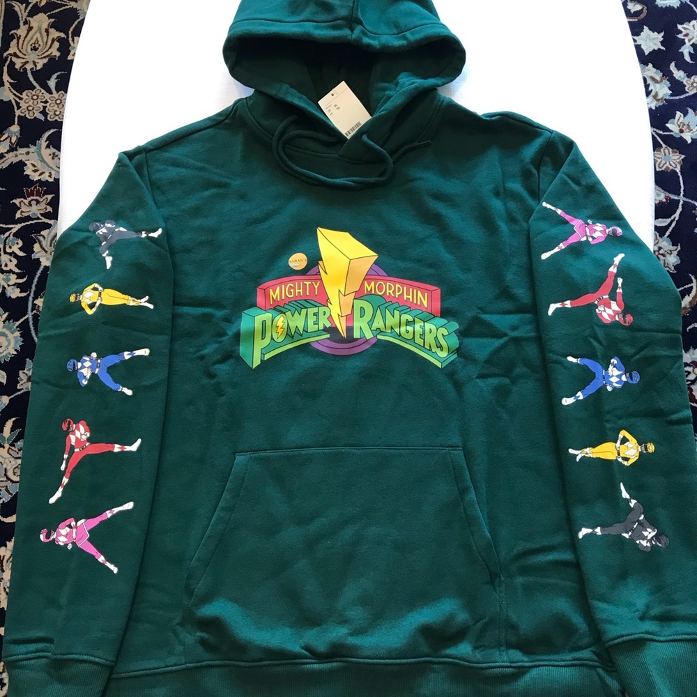 POWER RANGERS Hoodies New With Tag S, M, L, XL NWT